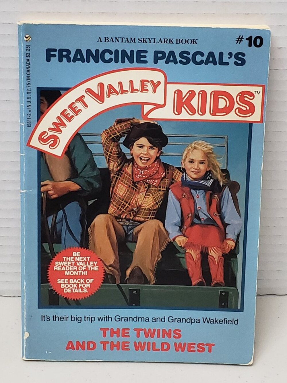 Sweet Valley Kids Book #10 The Twins And The Wild West